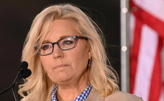 Liz Cheney shows her sadness after the loss of the primaries in Wyoming