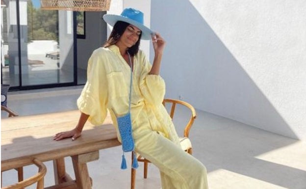 Look en tonos 'glow'. 