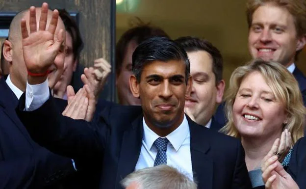 The new leader of the British Conservative Party, Rishi Sunak. 