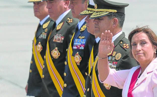 Boluarte, who addressed the country yesterday from the presidential palace with a message of unity and firmness, was also supported by the Army in his inauguration.