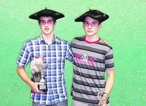 Andoni Ugalde eta Ander Imaz, txapeldun Errenterian El Diario Vasco